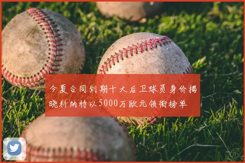 今夏合同到期十大后卫球员身价揭晓科纳特以5000万欧元领衔榜单