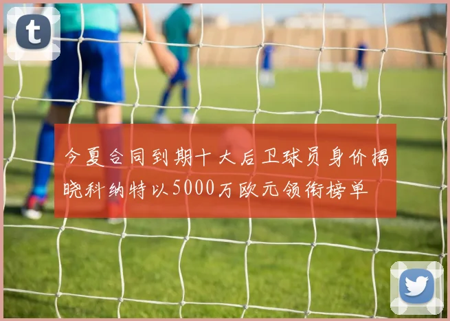 今夏合同到期十大后卫球员身价揭晓科纳特以5000万欧元领衔榜单