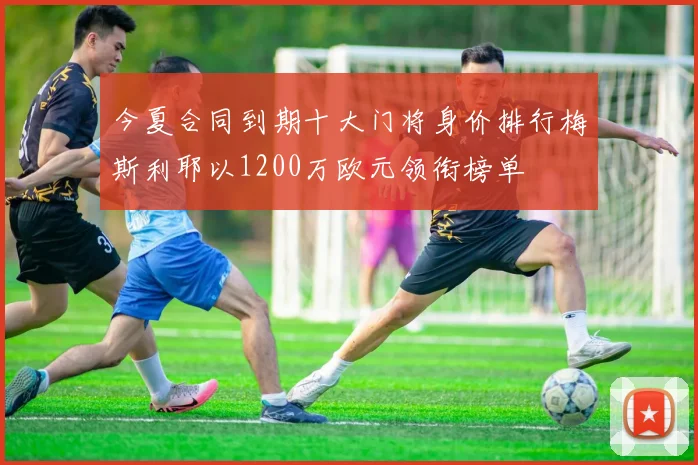 今夏合同到期十大门将身价排行梅斯利耶以1200万欧元领衔榜单