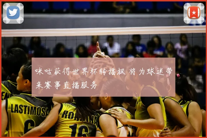 咪咕获得世界杯转播权 将为球迷带来赛事直播服务