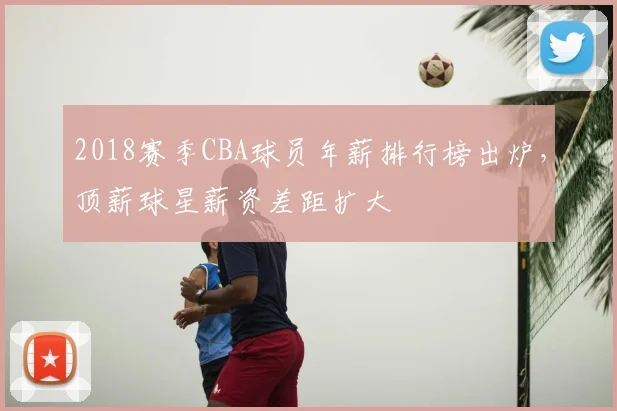 2018赛季CBA球员年薪排行榜出炉,顶薪球星薪资差距扩大