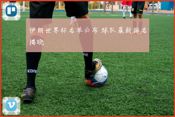 伊朗世界杯名单公布 球队最新排名揭晓