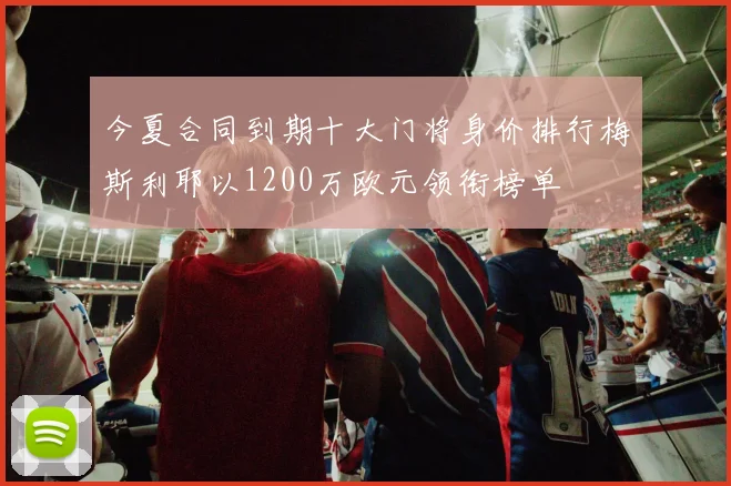 今夏合同到期十大门将身价排行梅斯利耶以1200万欧元领衔榜单
